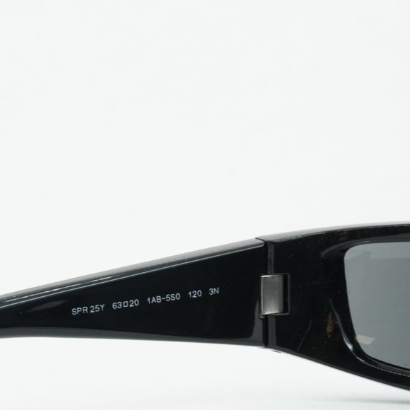 💯 NEW PRADA RUNWAY PR25YS 1AB5S0 BKACK DARK GREY SUNGLASSES - Picture 7 of 11